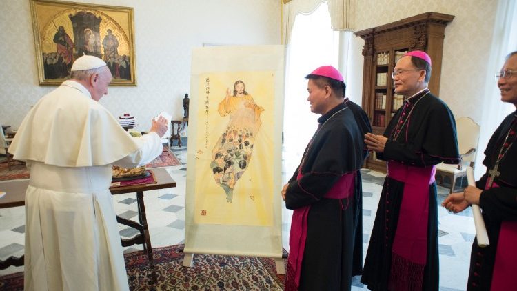 2018-05-14 Papa Francesco incontra i Presuli della Conferenza episcopale regionale cinese, in visita ad limina apostolorum