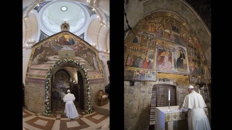 2016-08-04 Papa Francesco in visita pastorale ad Assisi