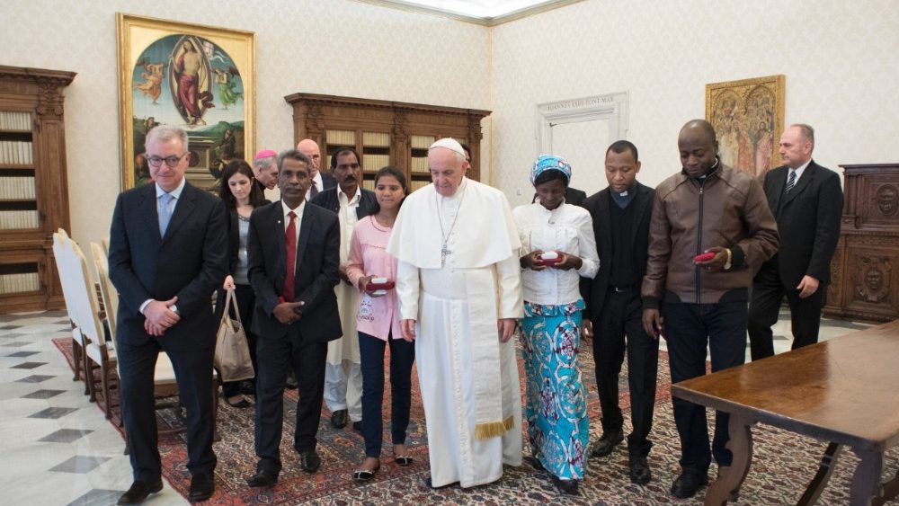 I familiari di Asia Bibi in udienza dal Papa