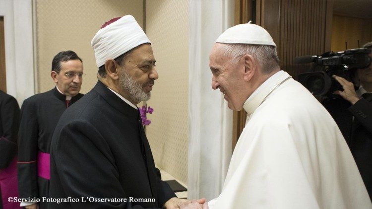 07/11/2017 Udienza Papa Francesco al Grande Imam di al-Azhar, Ahmed Muhammad al-Tayyib