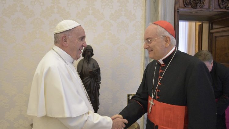 Papa Francesco e il cardinale Mauro Piacenza