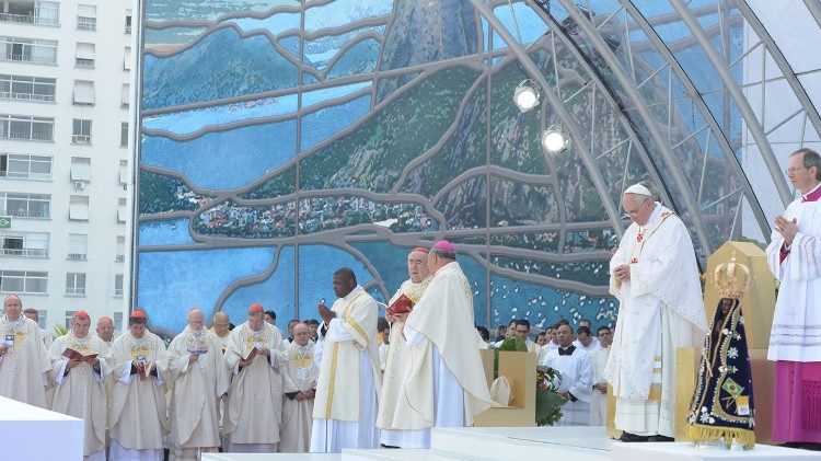 Visita do Papa Francisco por ocasião da JMJ Rio de Janeiro, de  22 a 29 de julho de 2013