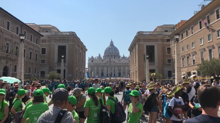 2018: Ministranten in Rom