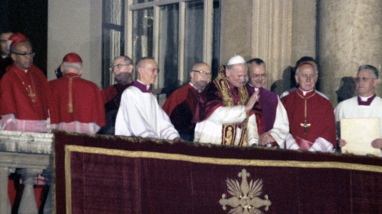 Šv. popiežius Jonas Paulius II 1978 spalio 16d