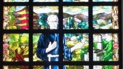 Saint_Maximilian_Kolbe_Catholic_Church_(Liberty_Township,_Ohio)_-_stained_glass,_St._Maximillian_Kolbe.jpg