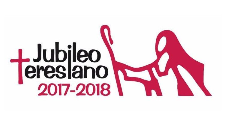 Logo obchodów Jubileuszowego Roku Terezjańskiego w Hiszpanii
