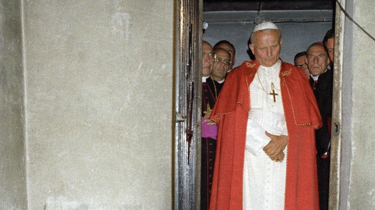 Sveti papa Ivan Pavao II. u Auschwitzu