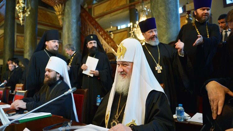 Патриарх Кирилл и митрополит Иларион
