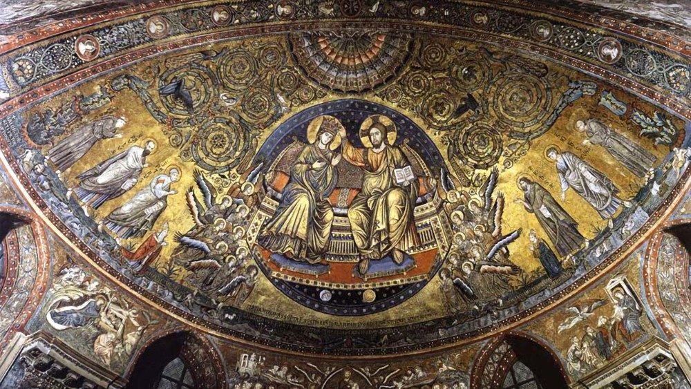 Mosaiques du Ve siècle en la Basilique Sainte-Marie-Majeure. 