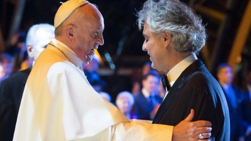 Weltfamilientreffen: Sänger Bocelli freut sich auf Auftritt vor dem Papst