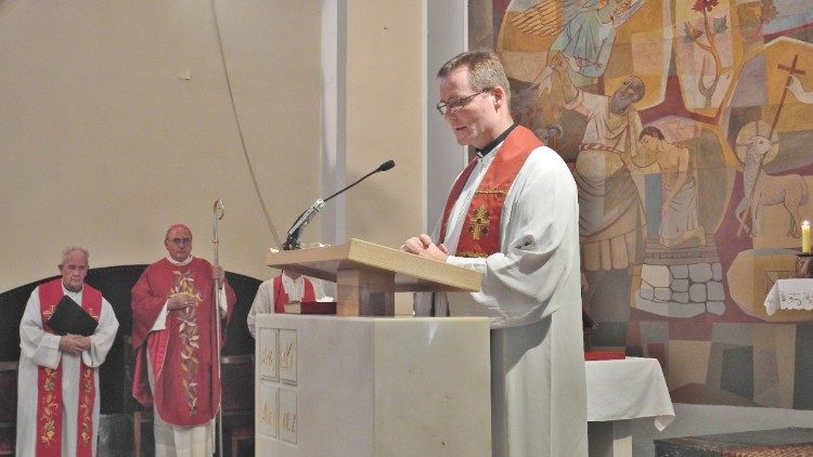 Mons Juliusz Janusz ha presieduto a Brezice la messa alla festa di san Lorenzo 6.jpg