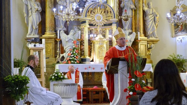 Mons Stanislav Zore ha presieduto a Raka la messa della festa di san Lorenzo 3.jpg