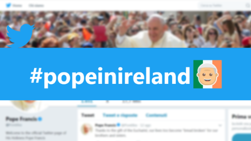 Papa in Irlanda. Twitter crea un emoji speciale per la visita