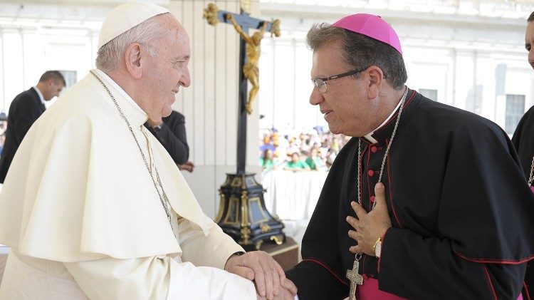 2018.08.29 Udienza Generale, Papa Francesco incontra vescovi brasiliani