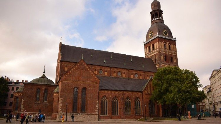 Gotycka katedra w Rydze