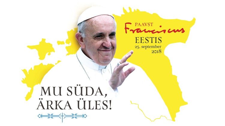 Logo der Papstreise nach Estland