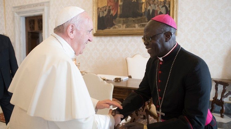 2018.09.03 Udienza Papa Francesco Vescovi del Sudan e Sud Sudan