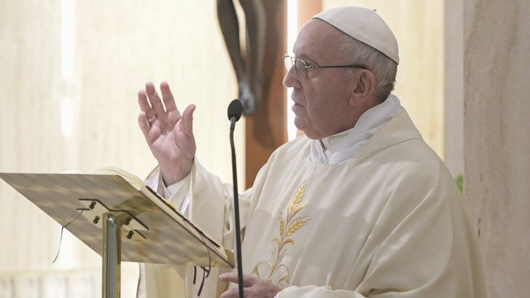 2018.09.03  Papa Francesco celebra la messa a Santa Marta