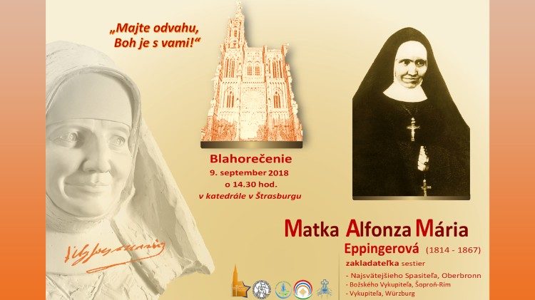 Pozvánka na blahorečenie Matky Alfonzy Márie