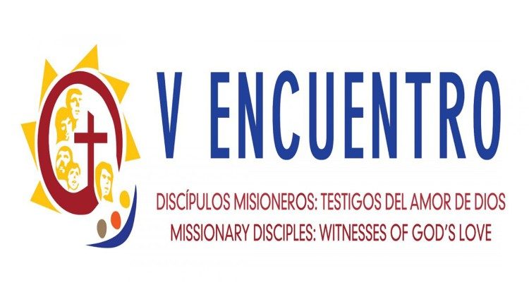 Logo V. setkání hispánských katolíků v USA