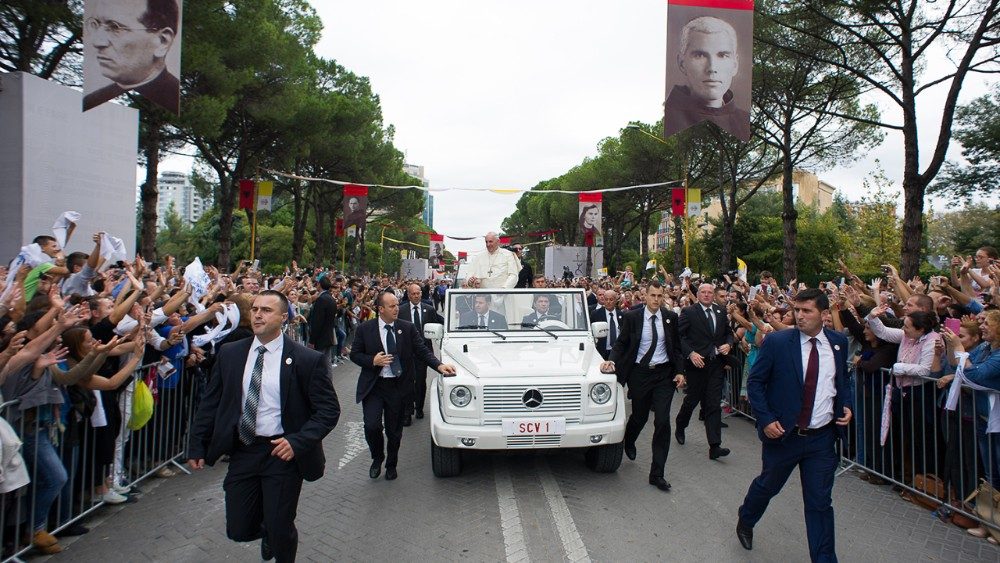 La visita di Papa Francesco in Albania 21 settembre 2014