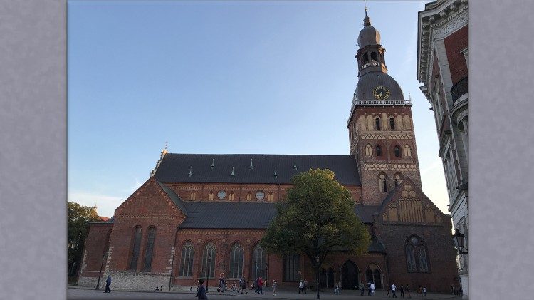 St. James' Cathedral, Riga, Latvia. 