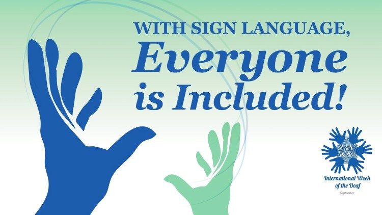 International week of the Deaf and Sign Language, September 23-30, 2018. 