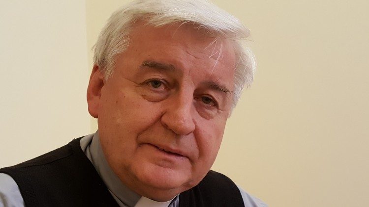 Prešovský arcibiskup metropolita a předseda Rady hierarchů Řeckokatolické církve na Slovensku, arcibiskup Ján Babjak.