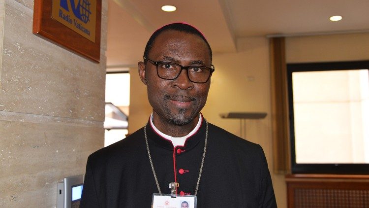 Mgr Eusebius Chinekezi Ogbonna Managwu, évêque de Port-Gentil/Gabon (Photo: JP Bodjoko, SJ/Vaticannews)