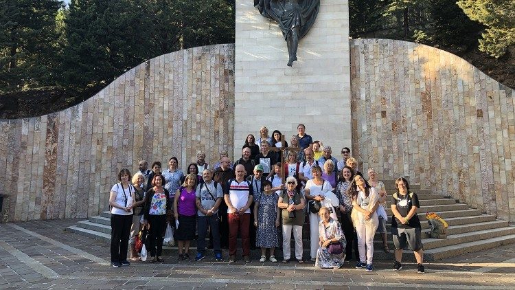 Българската поклонническа група по стъпките на свети Пио от Пиетралчина