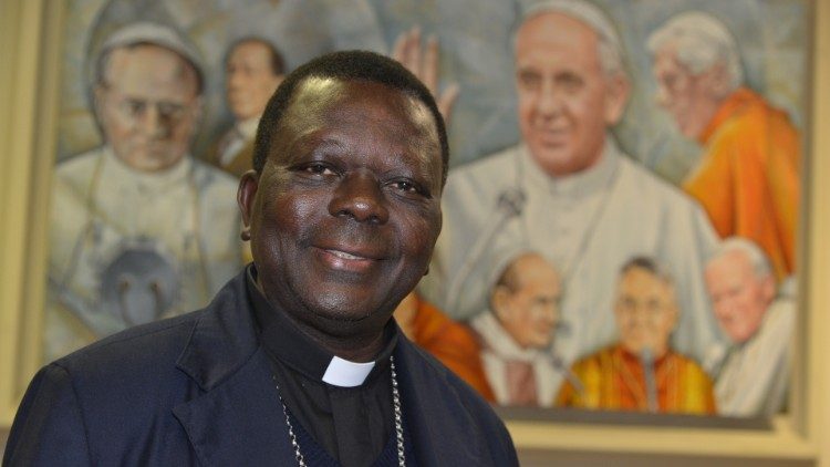 Mgr Célestin-Marie Bawilima Gaoua, évêque de Sokodé/Togo (Photo: JP Bodjoko, SJ/Vaticannews)