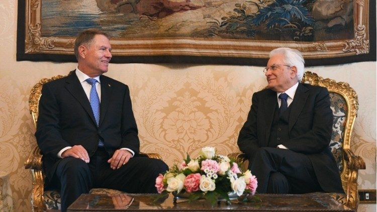2018.10.15 Visita di stato del presidente di Romania Klaus Iohannis: incontro con il presidente della R. Italiana Sergio Mattarella 