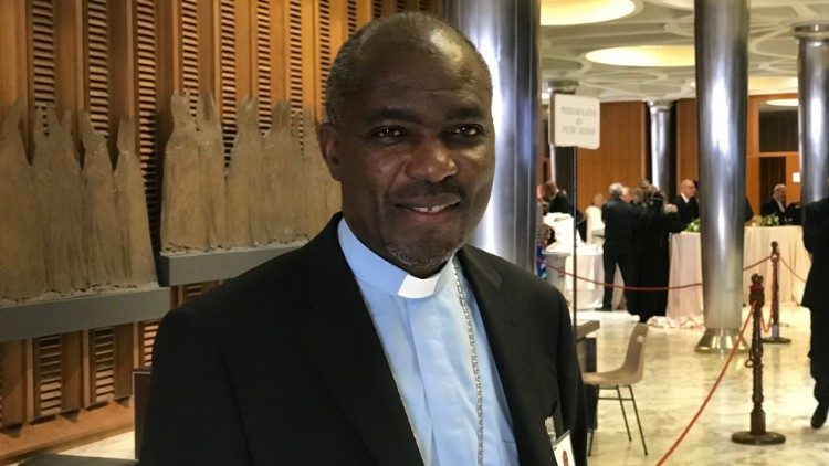 D. Gabriel Mbilingi, Arcebispo do Lubango (Angola) e Presidente do SECAM