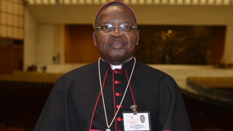 2018.10.16 Mgr Marcel Utembi Tapa, archevêque de Kisangani/RDC (Photo: JP Bodjoko, SJ/Vaticannews)