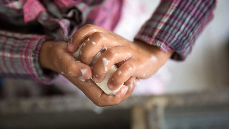 O Dia Mundial de Lavagem das Mãos é celebrado em 15 de outubro