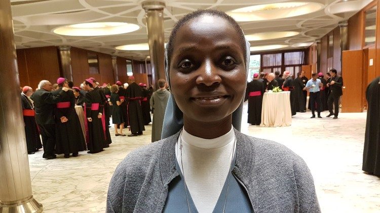 Kenyan Salesian, Sr. Lucy Nderi, an observer at the Synod  of Bishops in the Vatican