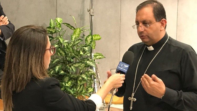 2018.10.19 sinodo giovani 2018: monsignor Naffah Liban