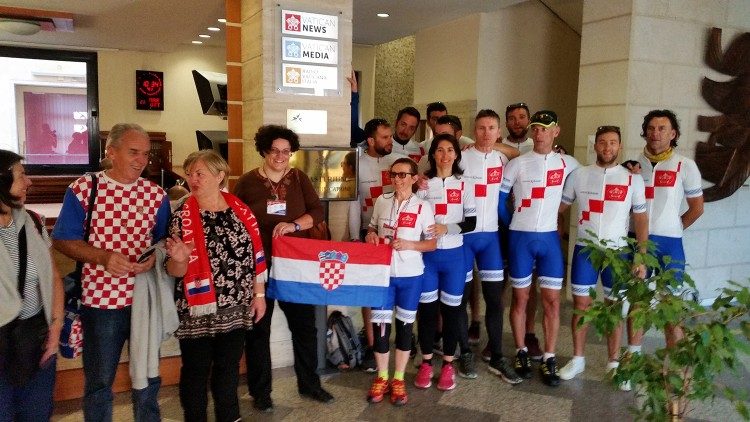 Hrvatski hodočasnici biciklisti