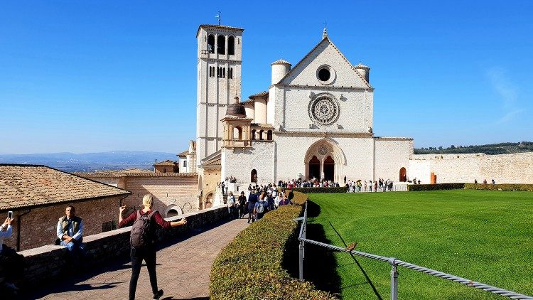 Bazilika sv. Frančiška v Assisiju.