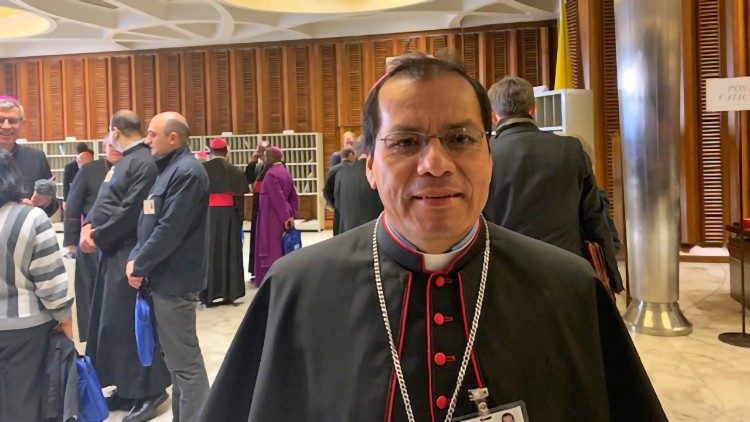 2018.10.23 Mons. Jorge Angel Saldrias Pedraza, vescovo ausiliare di La Paz, Bolivia