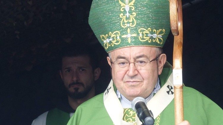 Vrhbosanski nadbiksup, kardinal Vinko Puljić