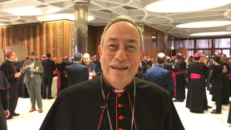 El cardenal Óscar Andrés Rodríguez Maradiaga