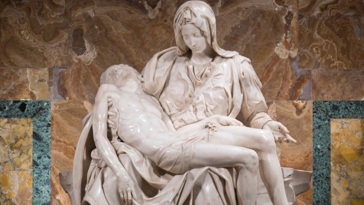 "Пиета" на Микеланджело в базиликата "Свети Петър" в Рим