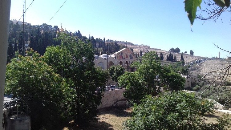 Bazilika v Getsemaniju je bila ves čas pandemije odprta za molitev