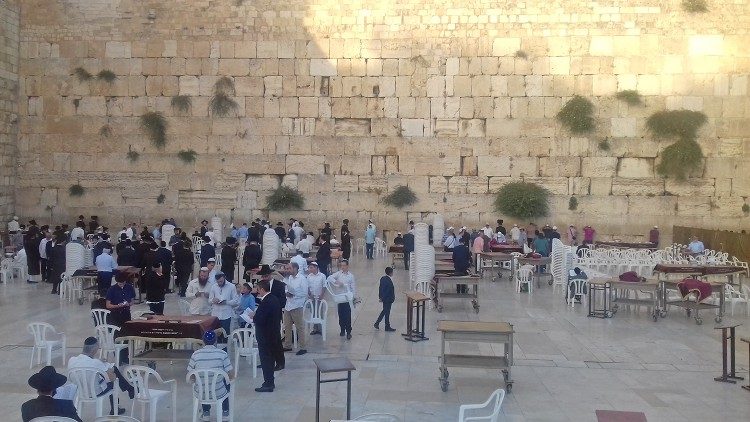 Gebet der Juden vor der Klagemauer