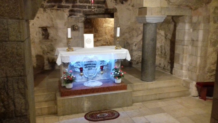 2018.10.31 Terra Santa - Grotta dell'Annunciazione a Nazareth