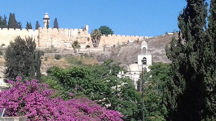 Kostol sv. Štefana s hradbami Jeruzalema