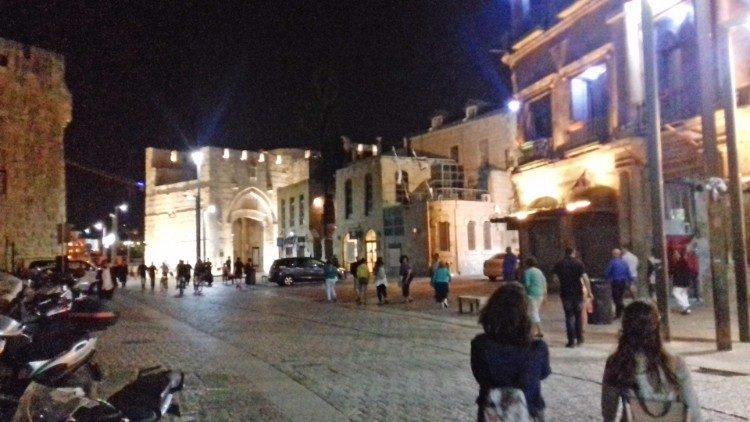 2018.10.31 Terra Santa - Porta di Jaffa a Gerusalemme