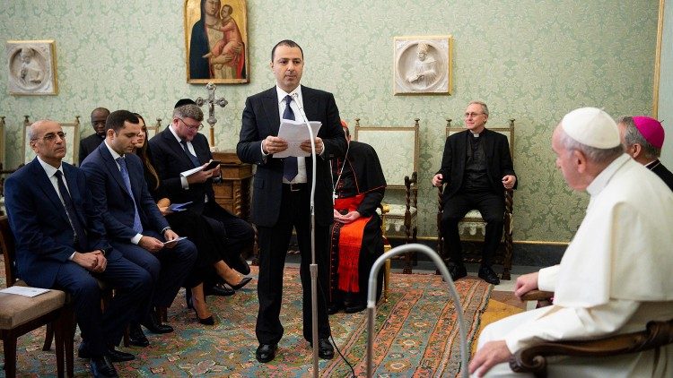 教宗接见高加索犹太人代表团