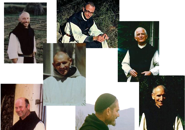  2018.11.14 Tibhirine - Algeria - I 7 monaci che saranno beatificati l '8 dicembre 2018